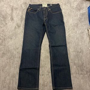 Mens Ariat Bootcut Jeans Size 32-34 New